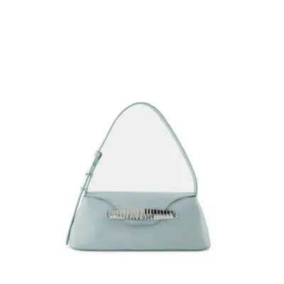 Elleme Eva Embellished Hobo Bag In Blue