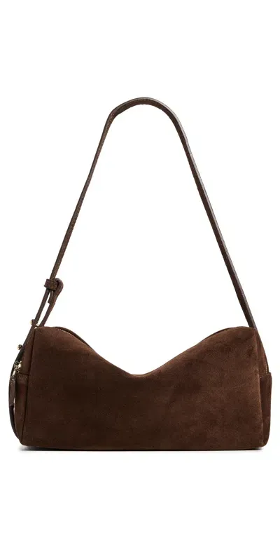 Elleme Trousse Suede Shoulder Bag Brownie