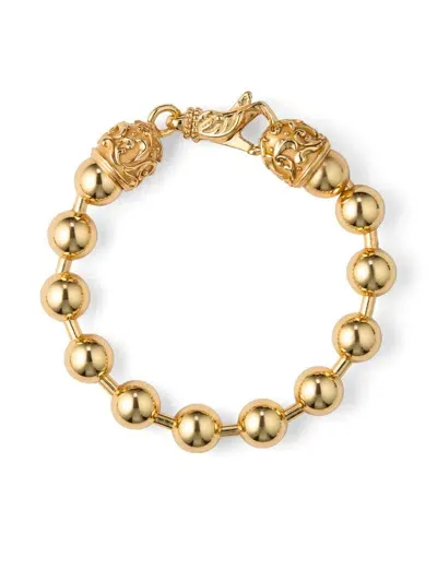 Emanuele Bicocchi Bead-chain Bracelet In 金色