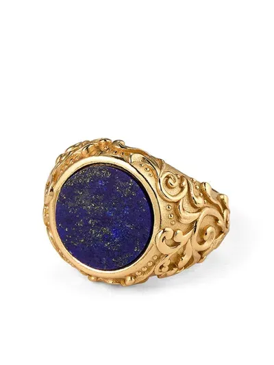 Emanuele Bicocchi Chevalier Stone Ring In Gold