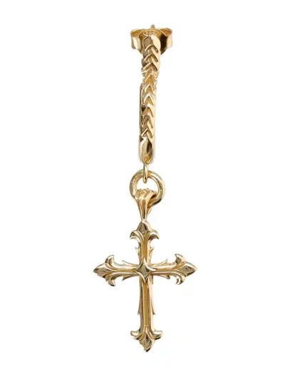 Emanuele Bicocchi Earring Cross Gold