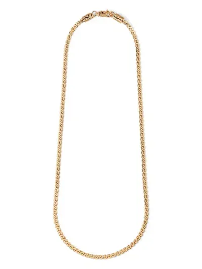 Emanuele Bicocchi Gold-plated Infinity-loop Necklace