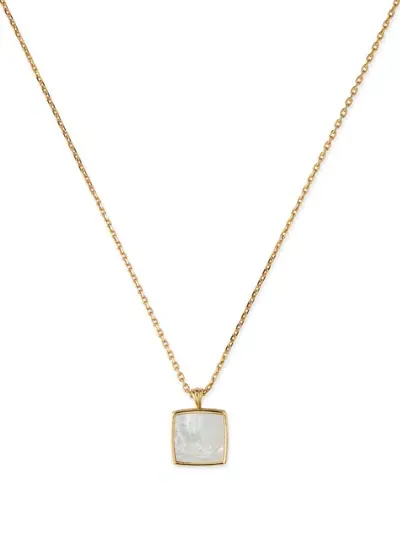 Emanuele Bicocchi Mother Of Pearl Pendant Necklace In Gold