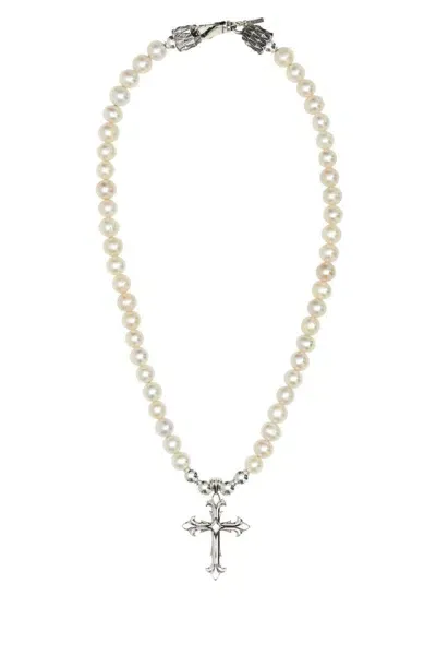 Emanuele Bicocchi Necklaces In White