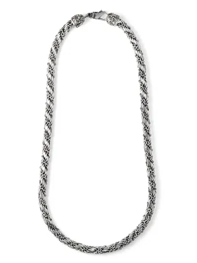 Emanuele Bicocchi Rope-chain Necklace In Silver