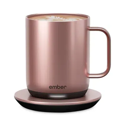 Ember Rose Gold Gen 2 Mug, 10 Oz. In Pink