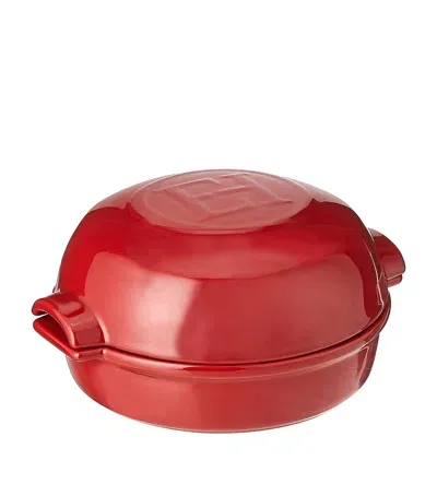 Emile Henry Ceramic Cheese Baker In Red