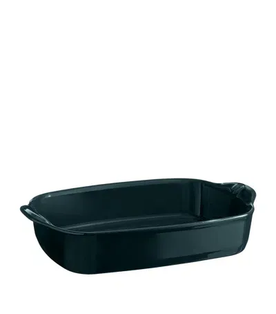 Emile Henry Large Baking Dish In Blue