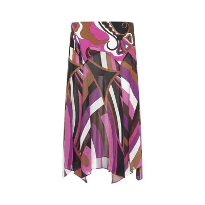 Emilio Pucci Skirt In Multicolour