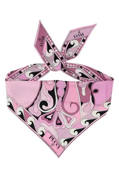 Emilio Pucci Triangolo Bandeau-tu Nd  Female In Multicolor