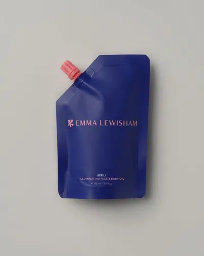 Emma Lewisham Illuminating Face & Body Oil Refill In Blue