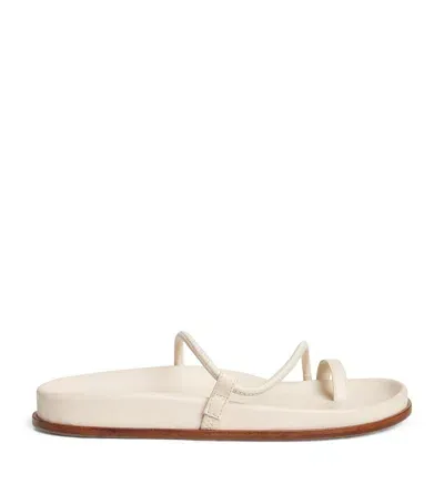 Emme Parsons Leather Bari Sandals In Ivory