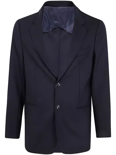 Emporio Armani Blazer In Blue