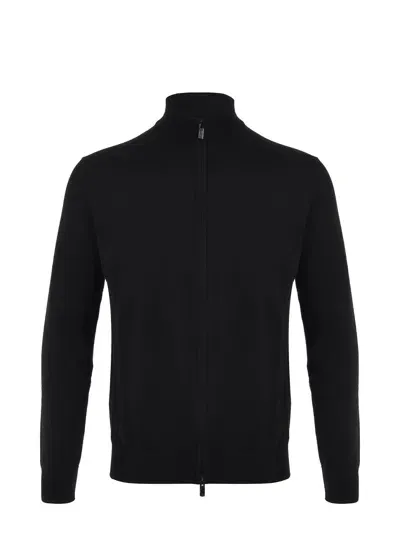 Emporio Armani Cardigan  In Black