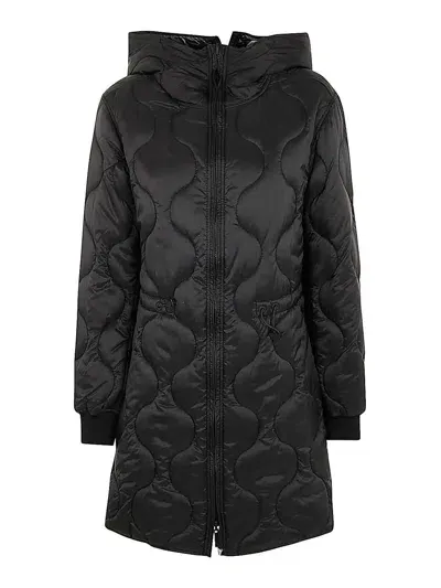 Emporio Armani Coat In Negro