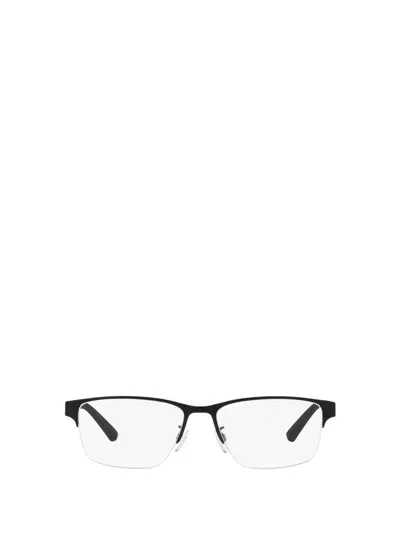 Emporio Armani Eyeglasses In Matte Black