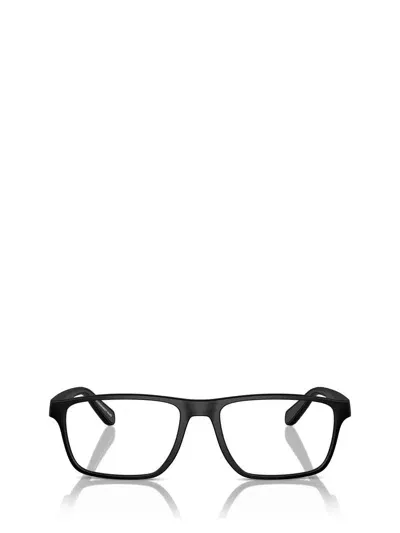 Emporio Armani Eyeglasses In Matte Black