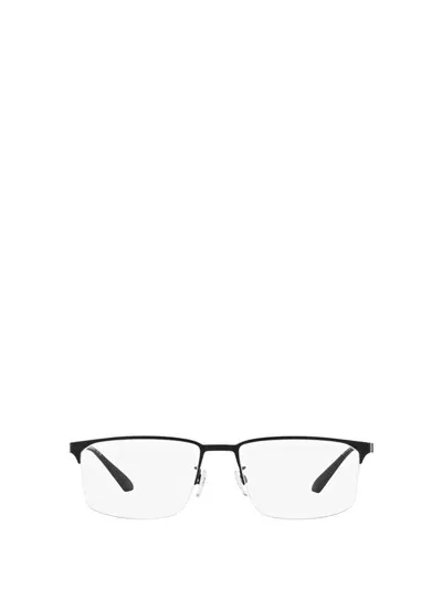 Emporio Armani Eyeglasses In Matte Black