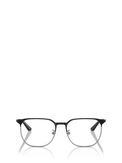 Emporio Armani Eyeglasses In Matte Black / Gunmetal