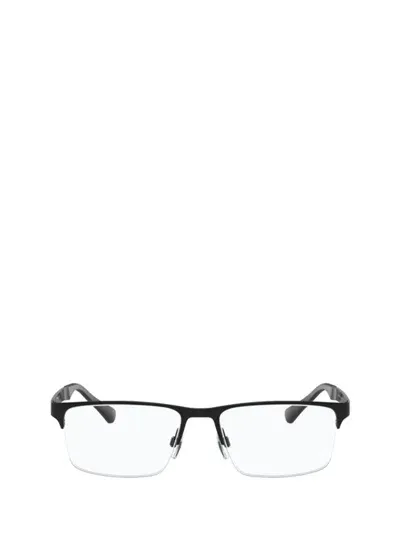 Emporio Armani Eyeglasses In Rubber Black