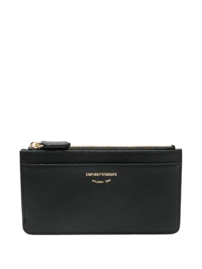 Emporio Armani My Ea Card Case In Black