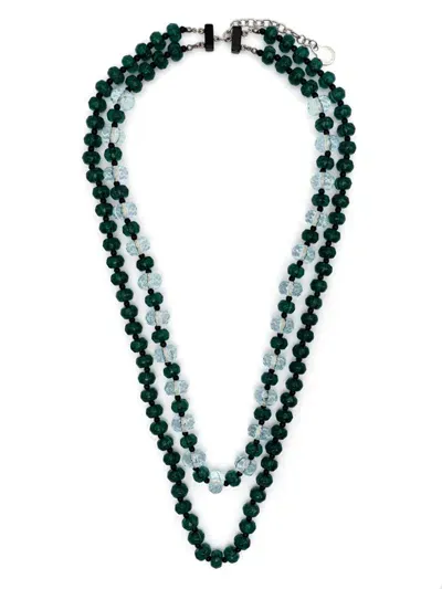 Emporio Armani Necklace In Green