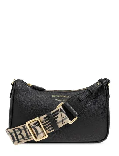 Emporio Armani Shoulder Bag In Black