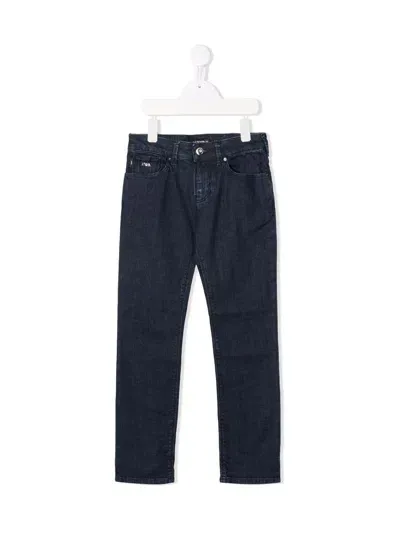 Emporio Armani Skinny Jeans In Blue