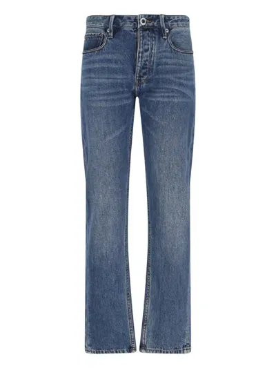 Emporio Armani Slim Jeans In Blue