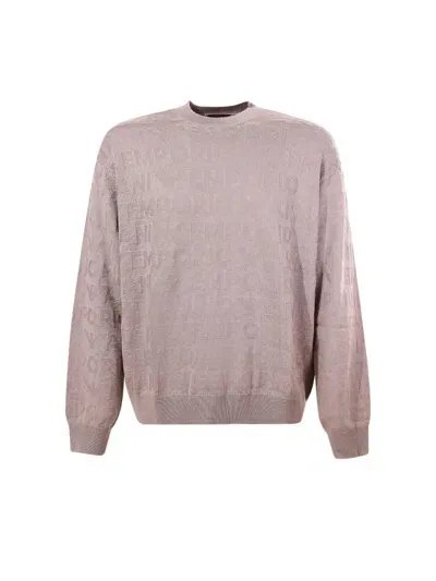 Emporio Armani Sweater  In Dove Grey