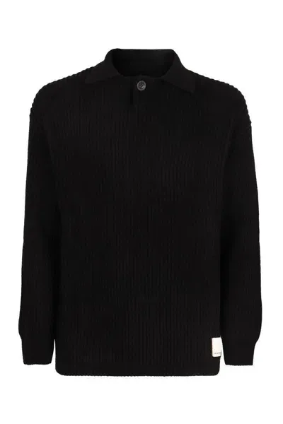 Emporio Armani Sweaters In Black