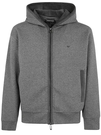 Emporio Armani Sweatshirt In Grey