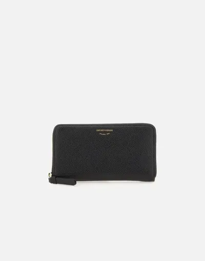 Emporio Armani Wallets In Black