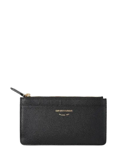 Emporio Armani Wallets Black