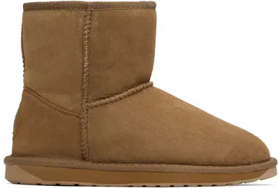 Emu Beige Stinger Mini Boots In Camel