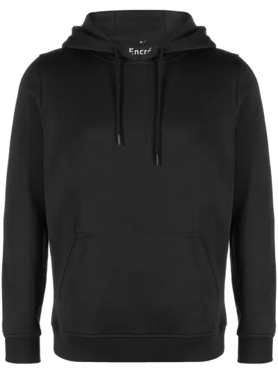 Encré. Lair Du Temps Cotton Hoodies In Black