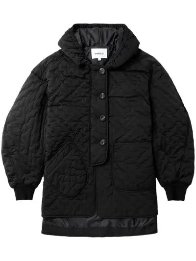 Enföld Dot-quilting Blouson Jacket In Black