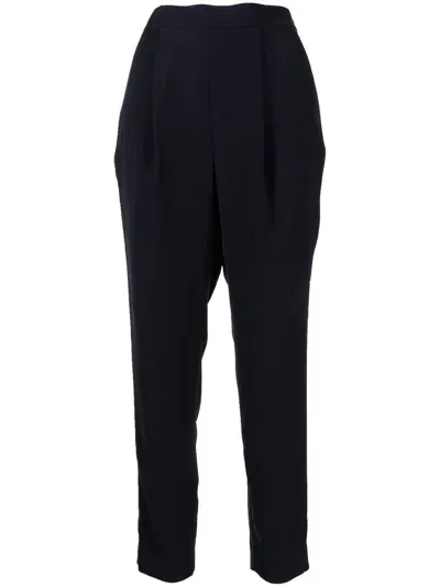 Enföld Elasticated Track Pants In Blue