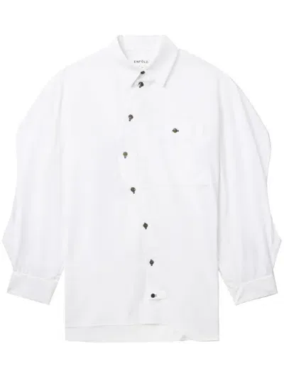 Enföld Long Sleeve Shirt In White