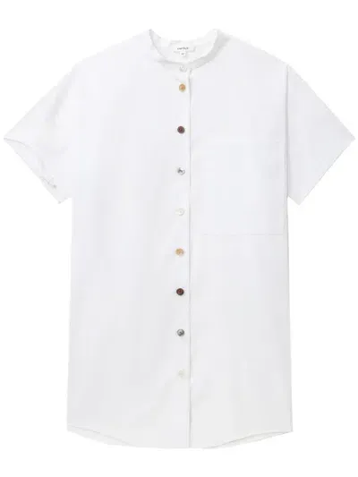 Enföld Short Sleeve Shirt In White