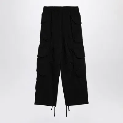 Entire Studios Cargo Trousers In Black