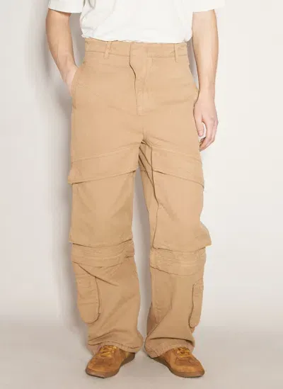 Entire Studios Hard Cargo Pants In Beige