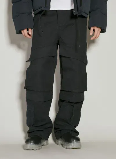 Entire Studios Hard Cargo Pants In Black