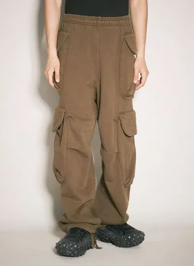 Entire Studios Heavy Gocar Cargo Pants In Brown