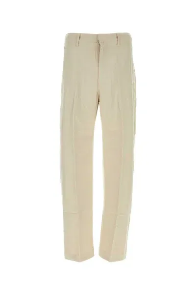 Entire Studios Sand Stretch Polyester Blend Pant In Beige