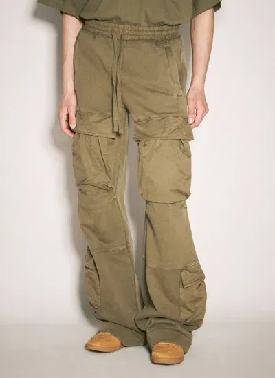 Entire Studios Utility Track Pants In Khaki