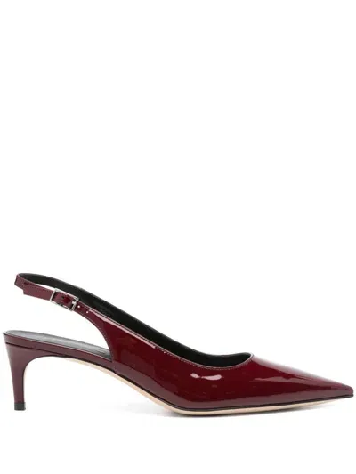 Eraldo 55mm Luisa Slingback Pumps In Red