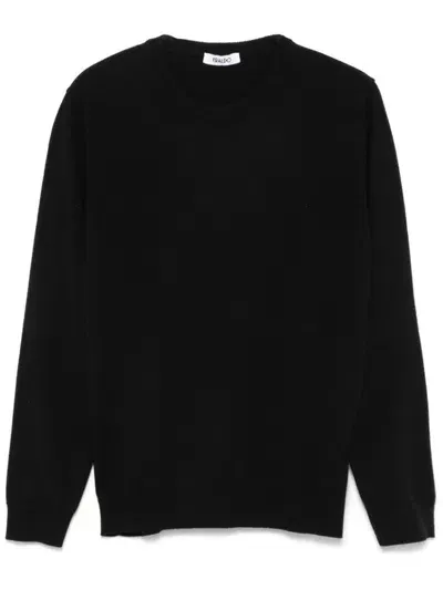 Eraldo Crew-neck Sweater In 00016 Nero