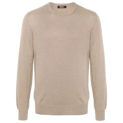 Eraldo Crew-neck Jumper In Neutrals