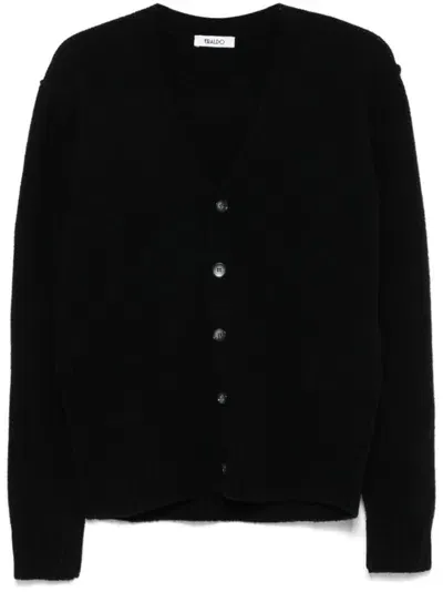 Eraldo Wool Cardigan In Black